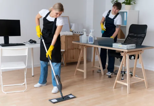 Nettoyage de bureau professionnel à Cantoin